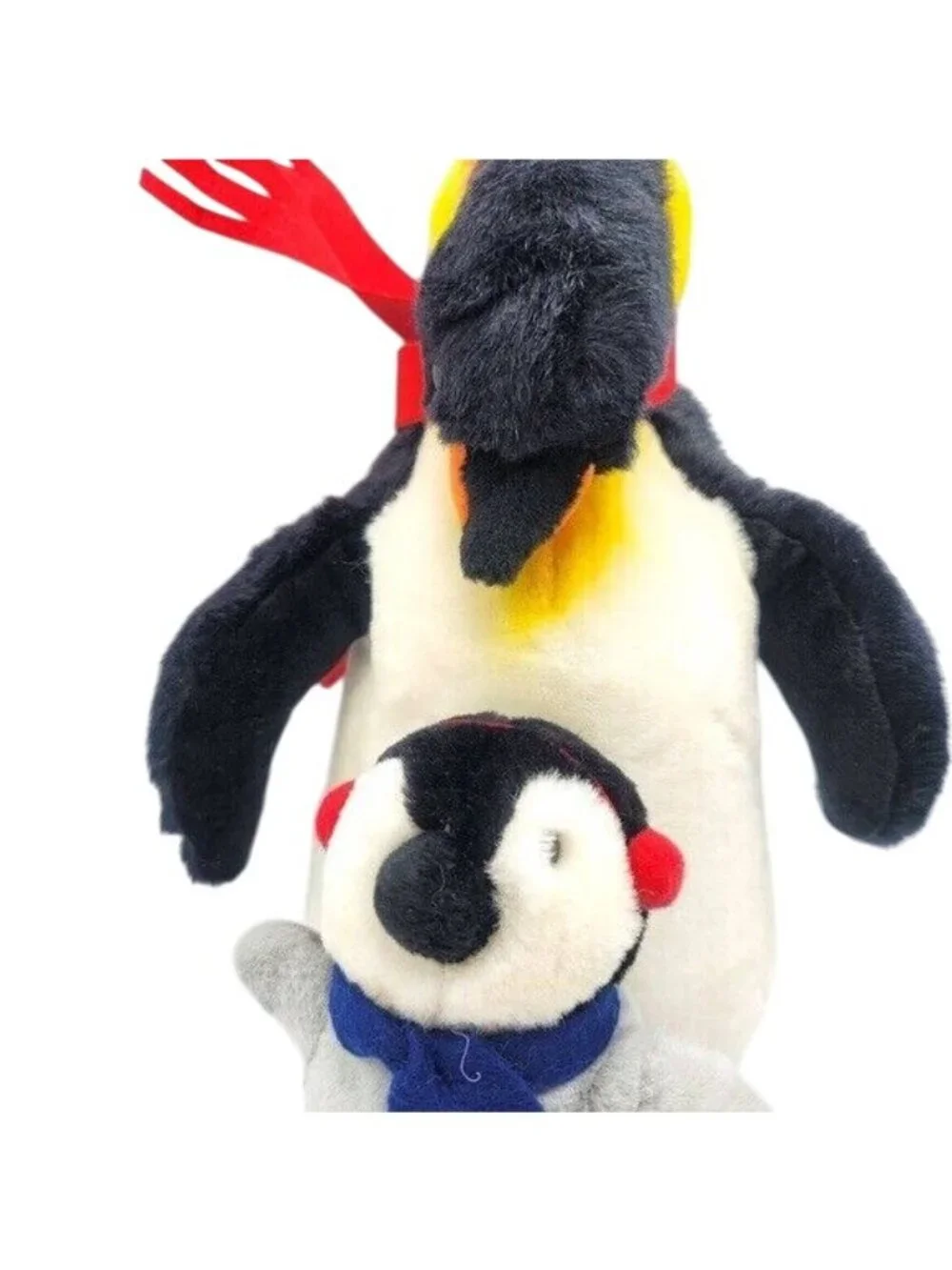 WishPets Dapper Penguin & Baby Plush 13